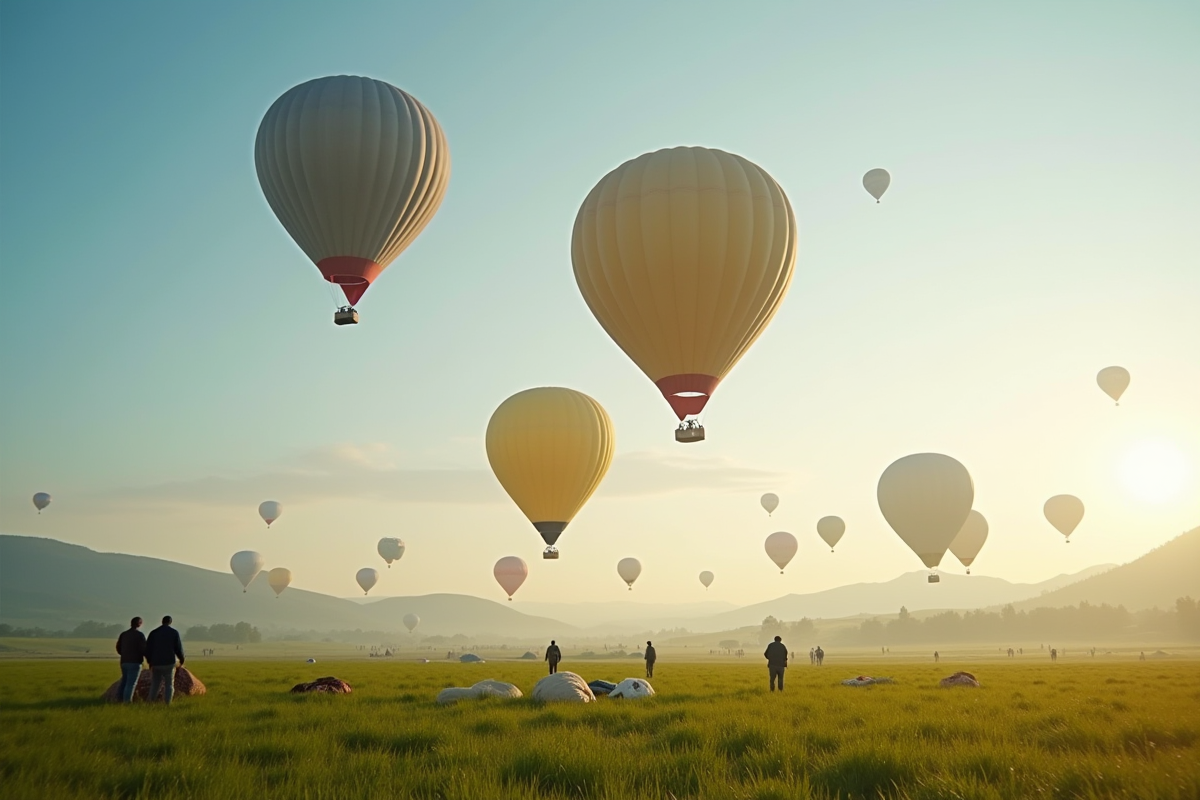 montgolfière température