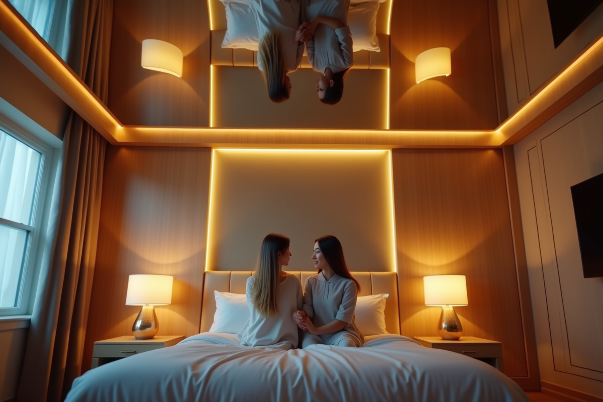 miroirs plafond